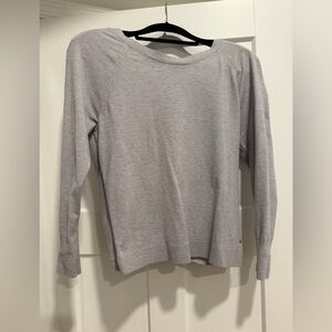 Victoria's Secret Light Gray Scoop Neck Sweater